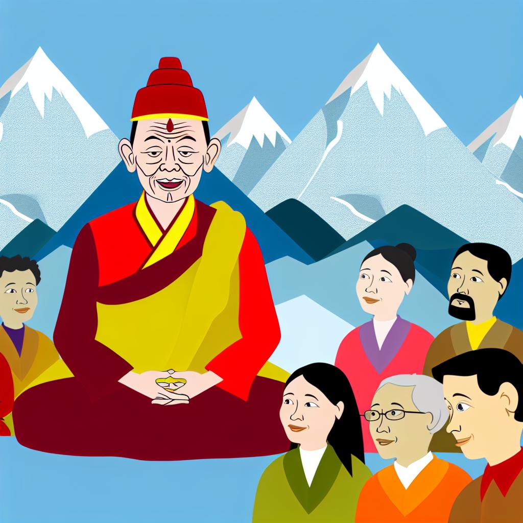 The role of the Dalai Lama in Tibetan society.