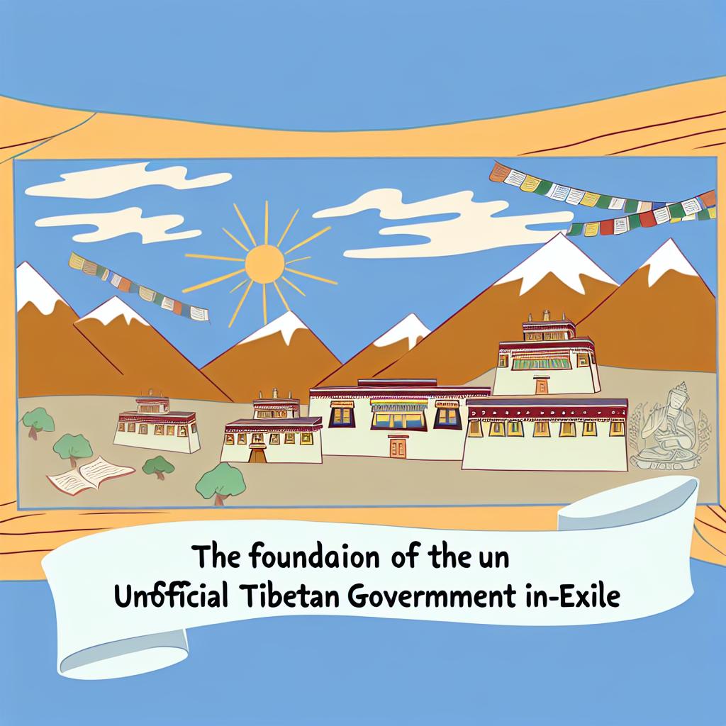 The establishment of the Tibetan Government-in-Exile.